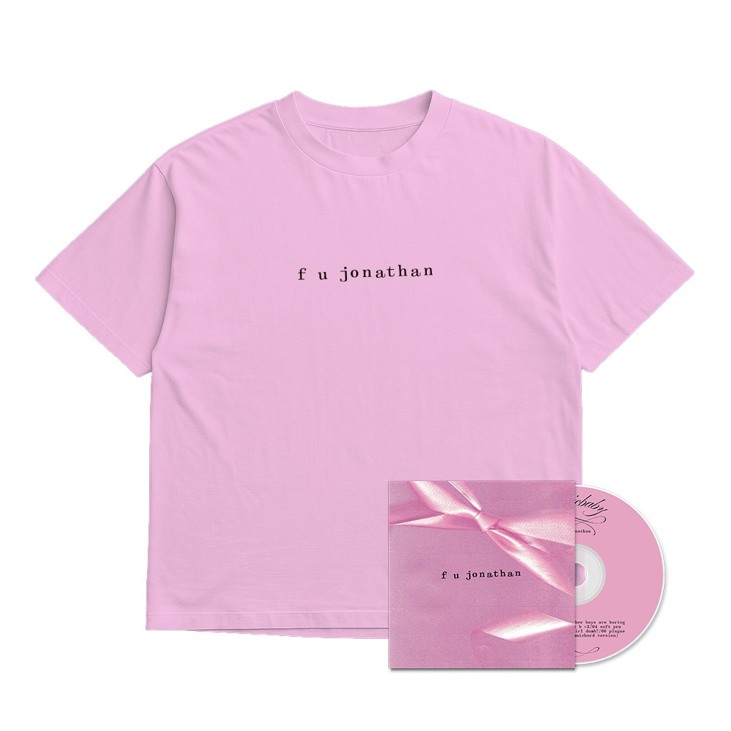 CD + pink oversized T-Shirt bundle⋆.