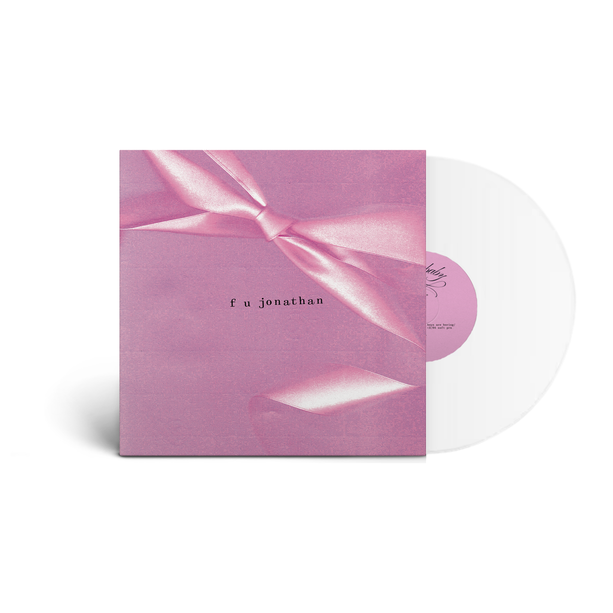 f u jonathan - White Vinyl