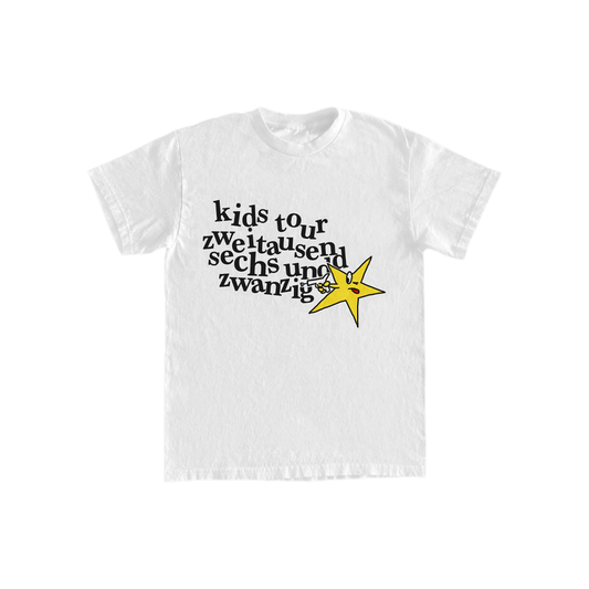 Kasi - kids Tour 2026 White - T-Shirt | Men-Image